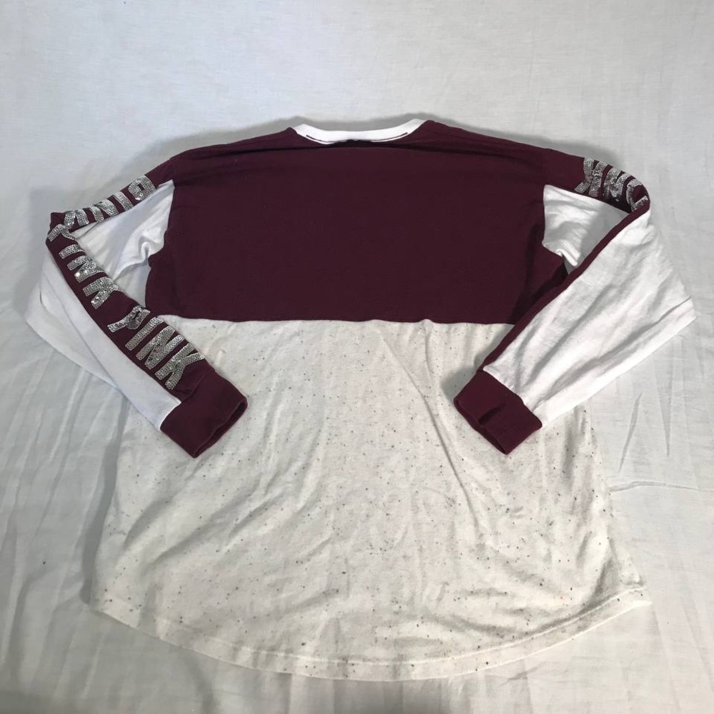 PINK Sequin Script Shirt - Picture 4 of 5